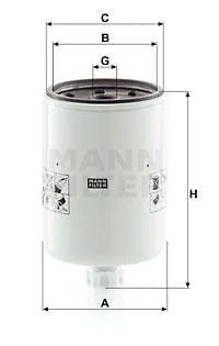 Mann Filter - WK13003 - Fuel Filter