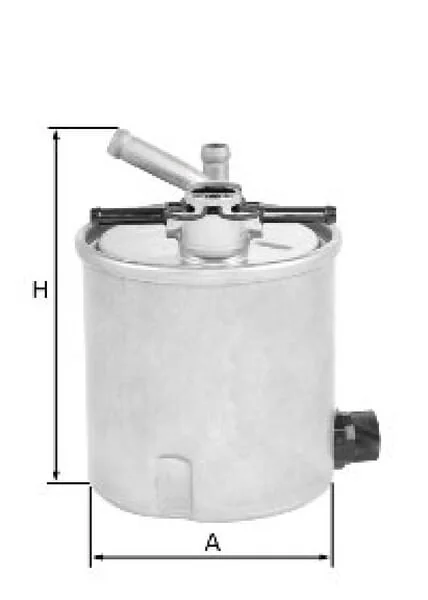 Mann Filter - WK9043 - Fuel Filter
