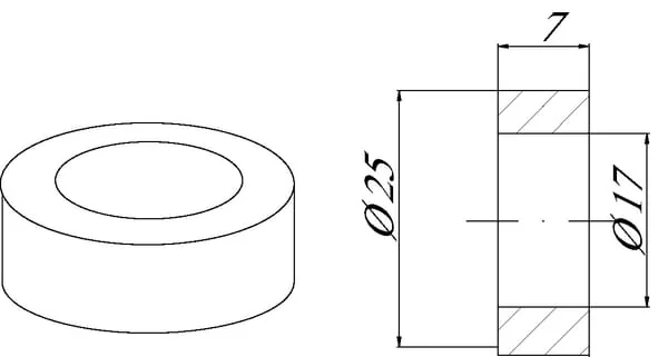 Maschio Gaspardo - T21004045R - Adapter For Blade 10 Maschio Gaspardo