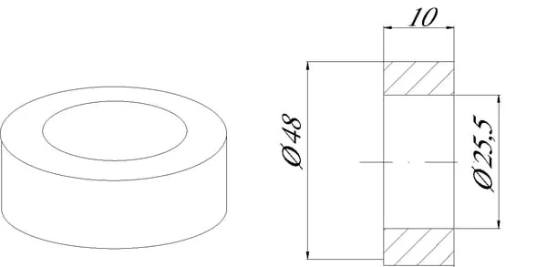 Maschio Gaspardo - T40005140R - Adapter For Knife 05 Maschio Gaspardo