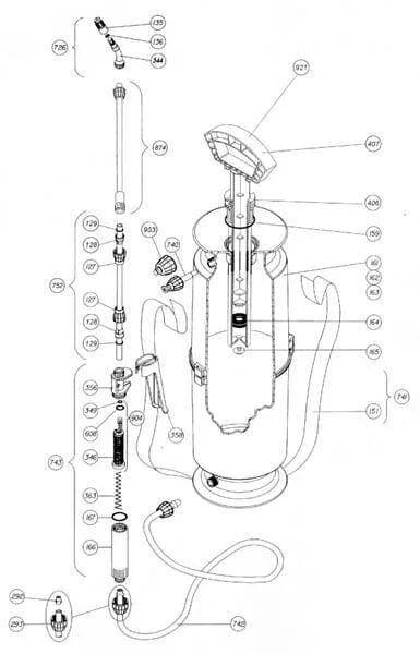 Matabi - SPM83808 - Matabi Pressure Sprayer 6L Kima 9