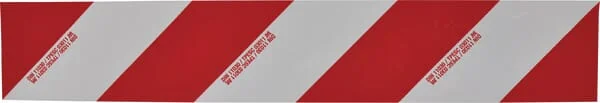Mazon - WB50071 - Sticker Vehicle Hazard Sign Left 846x141mm Mazon