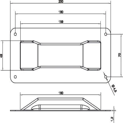MEA - TB336200 - MEA Built-In Handle