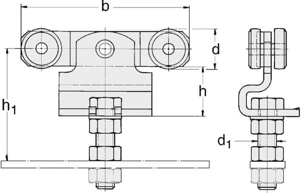 MEA - TB336420 - MEA Double Roller Carriage Size 2
