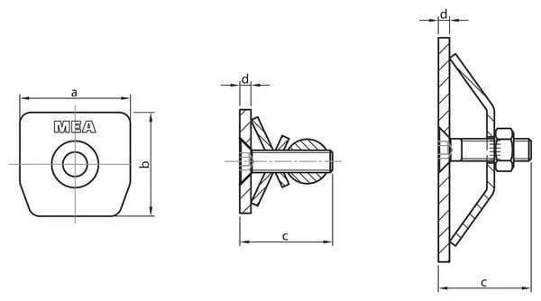 MEA - TB337053 - MEA Track End Cap Size 3