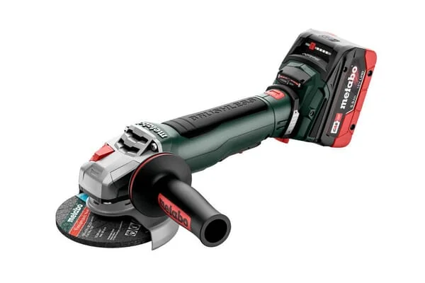 Metabo - 613059660MET - Angle Grinder WPB18LTBL 11-125 Quick 2x5.5Ah