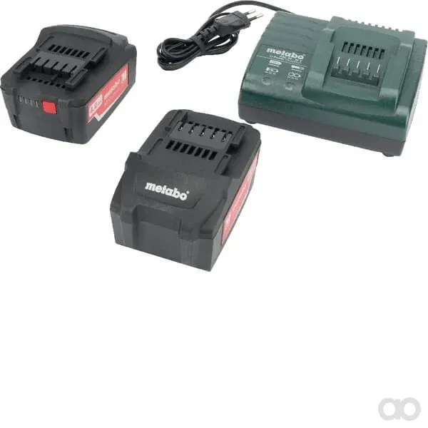 Metabo - 685050000MET - Metabo Powerpack (2 pcs.) 18V/4.0 + charger - 4007430244116