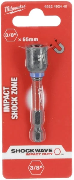 Milwaukee - 4932492440 - Bit Socket Spanner 3/8"