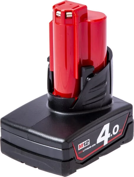 Milwaukee - M12B4 - Battery 12V 4.0AH Red Li Ion