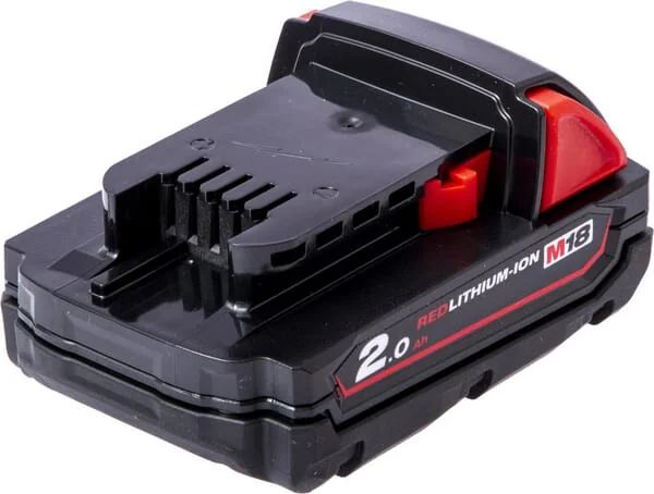Milwaukee - M18B2 - Battery 18V 2.0AH Li Ion Rechargeable