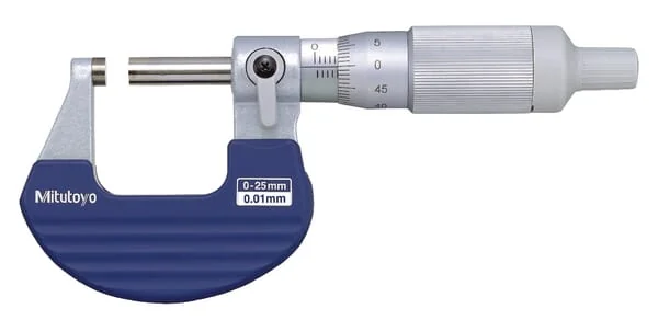 Mitutoyo - 102701NE - Mitutoyo Outside Micrometer 0-25mm
