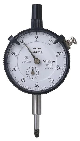 Mitutoyo - 2046AB - Dial Gauge, Flat Back, ISO Type
