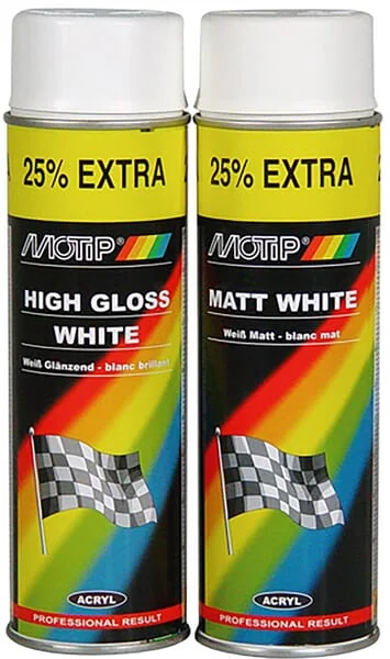 Motip - 04004 - Motip Paint White High Gloss 500ml