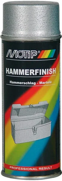 MoTip - 04013 - MOTIP Hammer Finish Silver 400ml