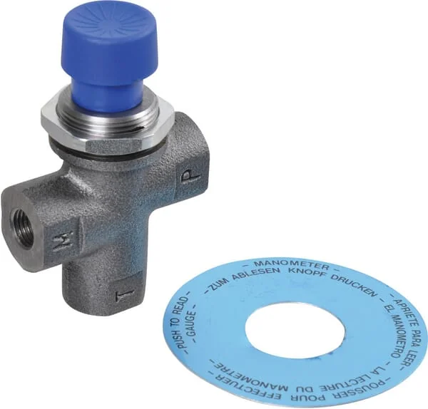 MP Filtri - EM1 - Pressure Gauge Relief Valve