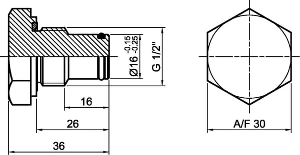 MP Filtri - MP9T2H - Indicator Plug