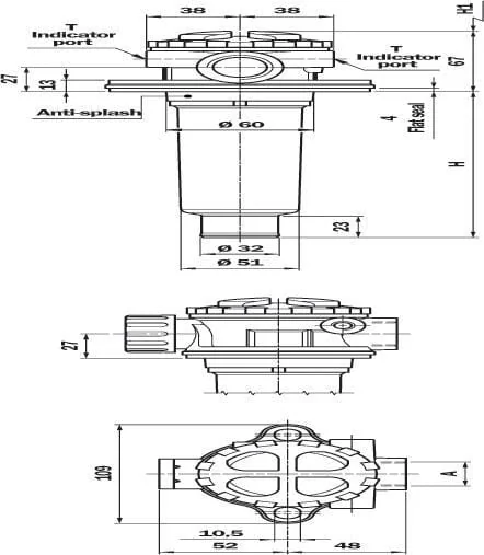 MP Filtri - MPT90253 - Filter Housing 1/2 W. Vent. Fi