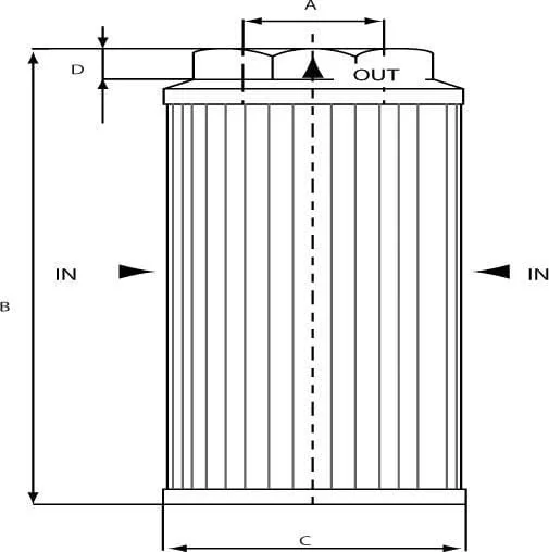 MP Filtri - STR452BM90 - Suction Filter 90-um With Bypass