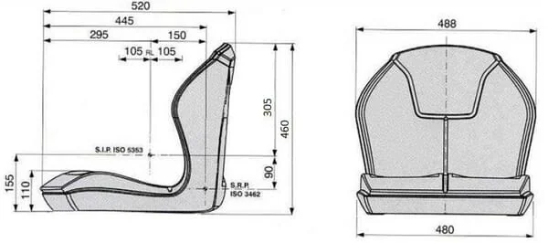 MT Cobo - PS48000Z - MT Cobo Seat Pan