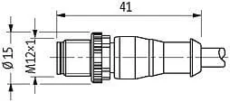 MURR ELEKTRONIK - 7000400216340200 - M12 Connecting Cable
