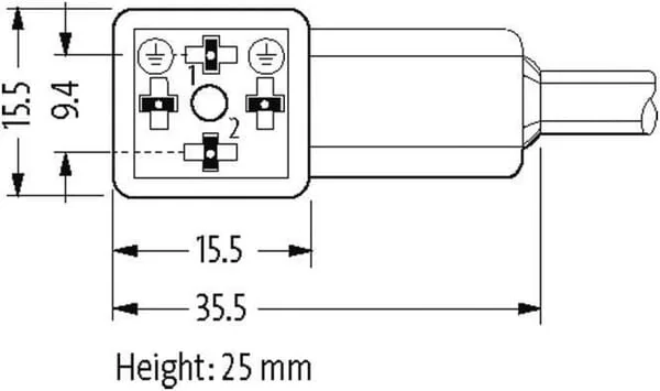 MURR ELEKTRONIK - 94021MSUDCI - Valve Connector Cable Set