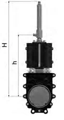 MZ - ARZO0130200551 - Knife Gate Valve 8" Bidirectional (Hydraulic)