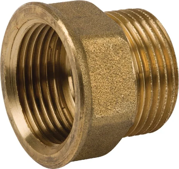 MZ - FG24212MS - Brass Reducer F 1/2" X M 1/2"