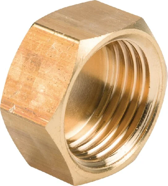 MZ - FG30012MSL - Hexagonal Brass Cap F 1/2"