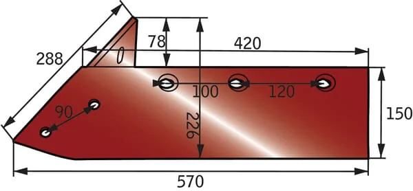 Naud - 031189G - Left Replacement Point Share