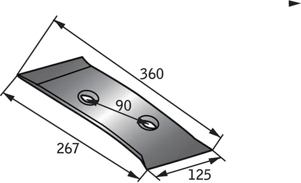 Naud - 031235D - Right Replacement Point
