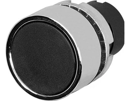 New Elfin - 020PTAINW - Black Push Button