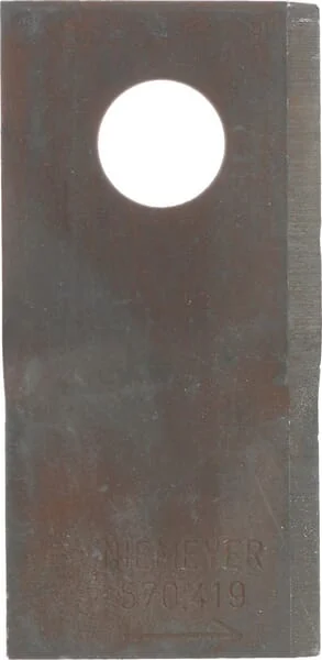 Niemeyer - 570419 - Mower Blade LH 100x48x3mm Bore Diameter 19mm Suitable for Niemeyer