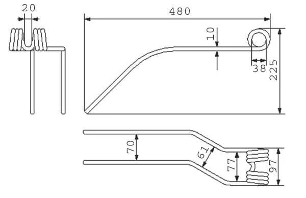 Niemeyer - 600035 - Rotary Tine Original Niemeyer