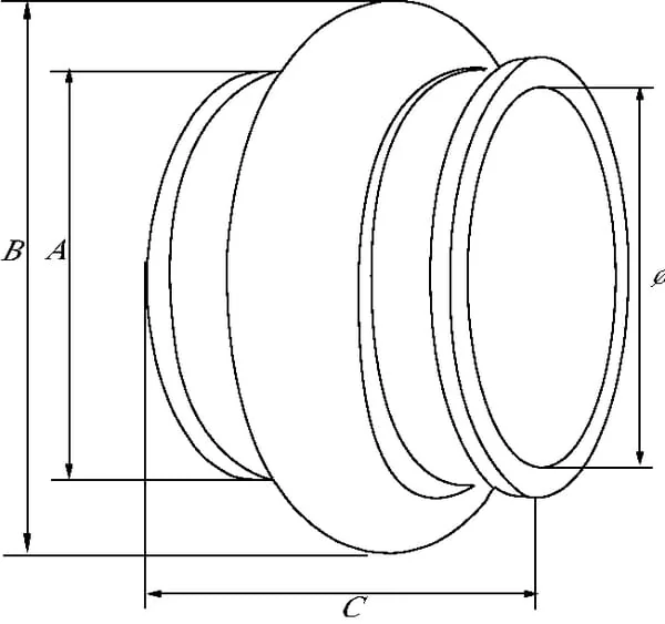 Non Branded - 0020000 - Rubber Coupling 200 MM