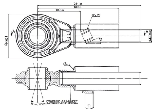 Non Branded - 00401100 - Link End Holder