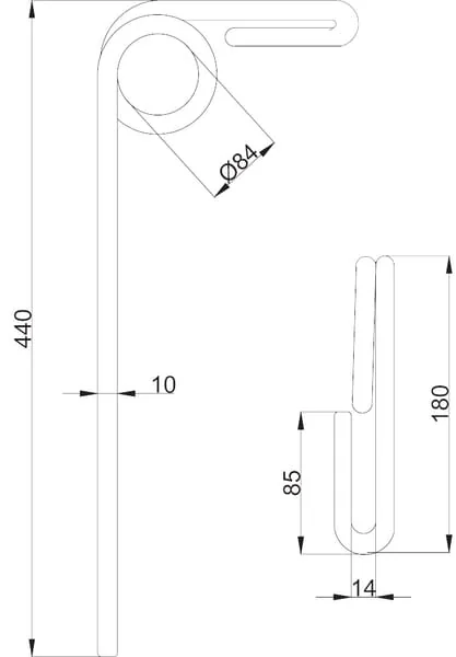Non Branded - 102200065N - Harrow Tine