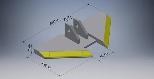 Non Branded - 107803700CN - Cultivator Wing
