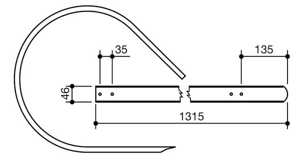 Non Branded - 1121420416N - Skid Plate Welger