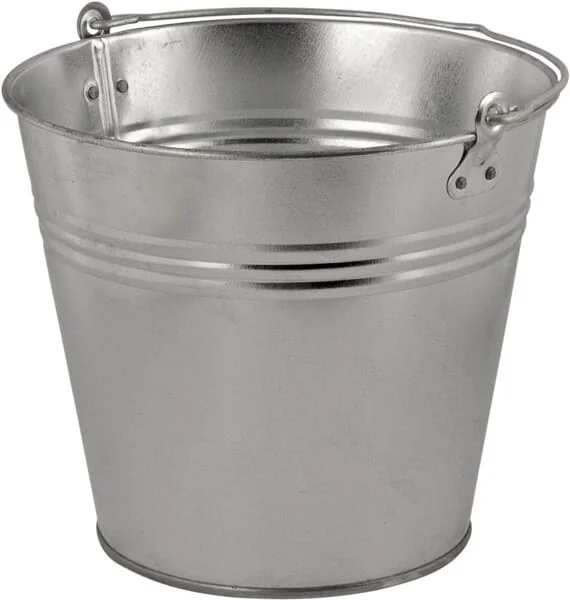 Non Branded - 1626100112 - Bucket, 12 Litre Galvanized