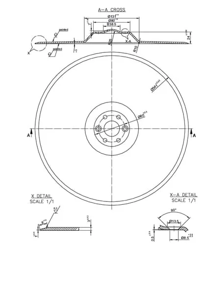 Non Branded - 23010201 - Disc 340mm