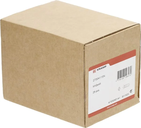 Non Branded - 27004115N - Plow Bolts With Conical Head And Nuts