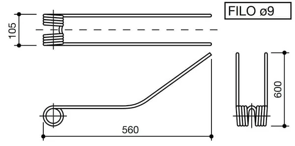 Non Branded - 30084N - Rotary Tine Corma