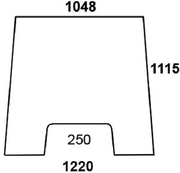 Non Branded - 3619177M1N - Upper Windscreen
