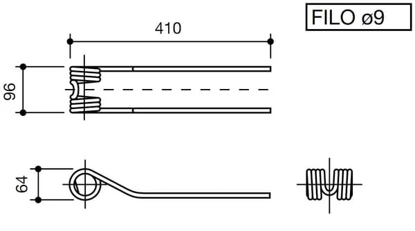 Non Branded - 40084N - Rotary Tine Slam 1°