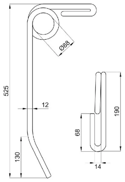 Non Branded - 4273171Z - Harrow Tine
