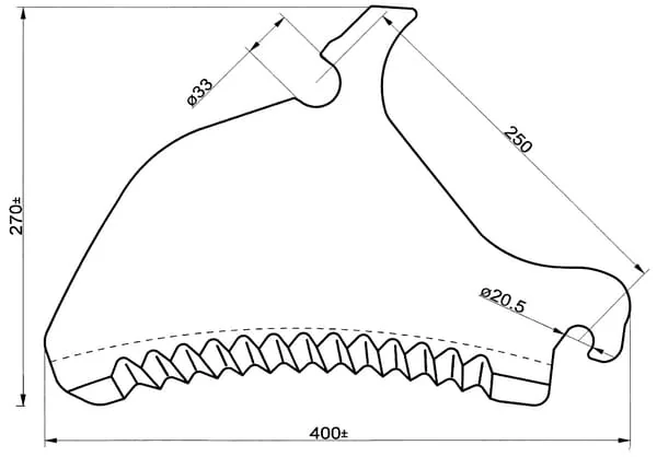Non Branded - 434135N - Silage Wagon Knife Suitable For Pottinger Jumbo, Torro