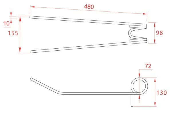 Non Branded - 480014 - Spring Arm