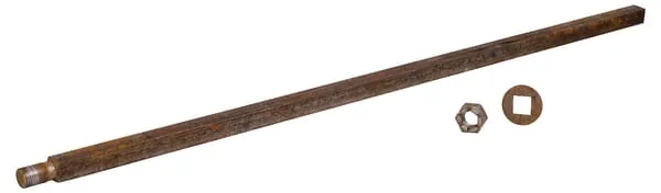 Non Branded - 524012402850 - Disc Harrow Axle, 40x40 L-2850mm