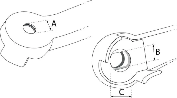Non Branded - 53109 - Handle for 4" Ball Valve Steel