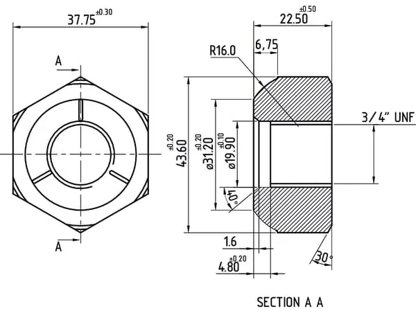 Non Branded - 81833776N - Wheel Nut NH